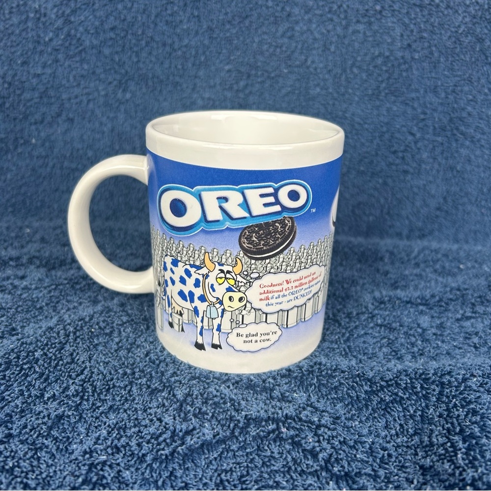 VTG - 'Houston Harvest' Collectible Oreo Mug with Cow Design